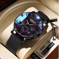 瑞士正品静音夜光防水全自动高中生高考男多功能手表韩版初中运动