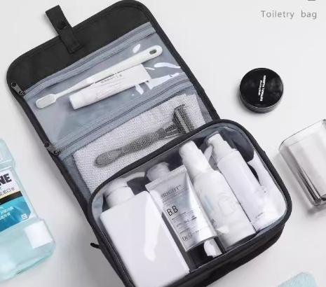 小米有品旅行洗漱包男士出差便携大容量干湿分离化妆包防水收纳袋
